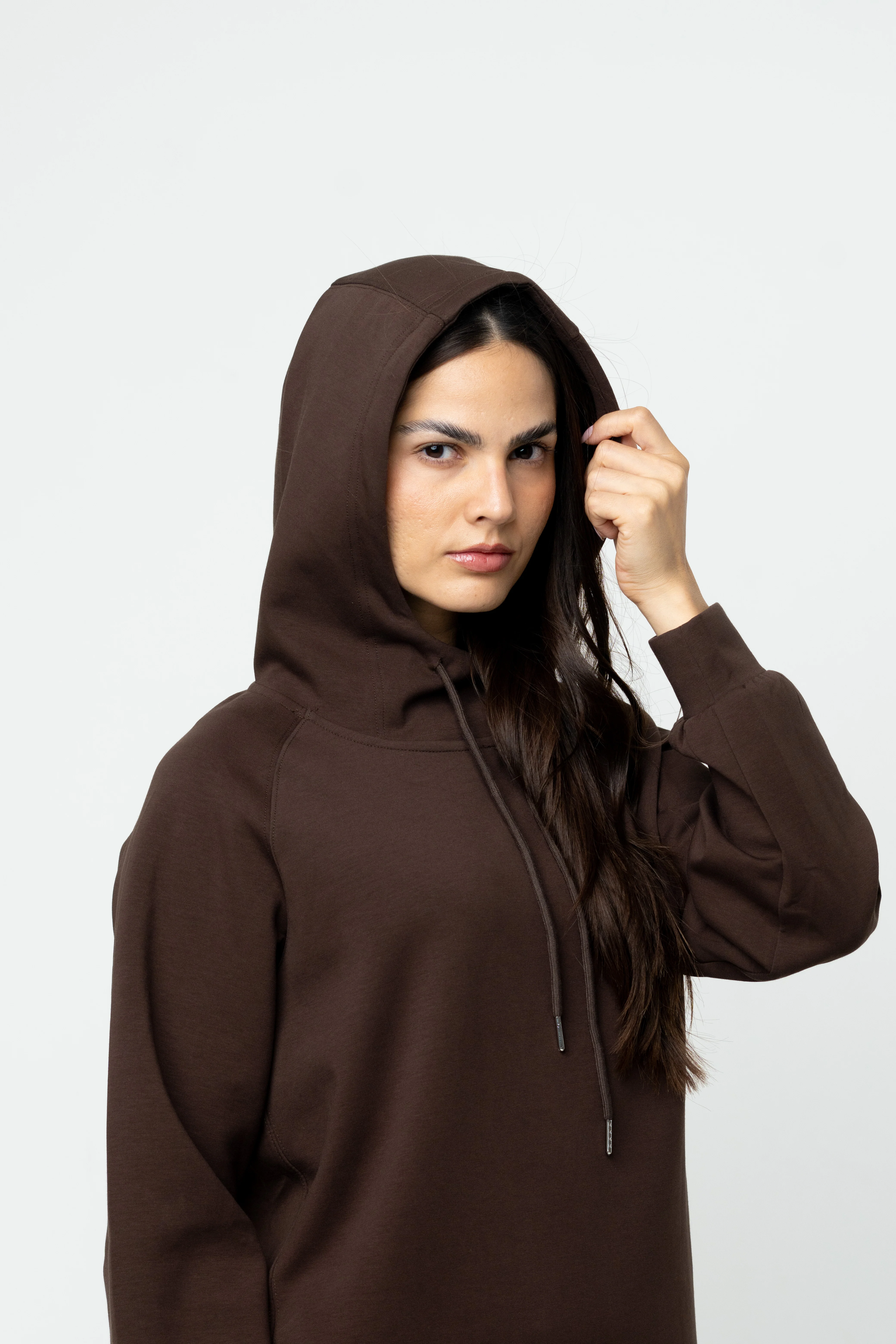 Brown Relaxed Hoodie - REST DAY CAPSULE - Image 3