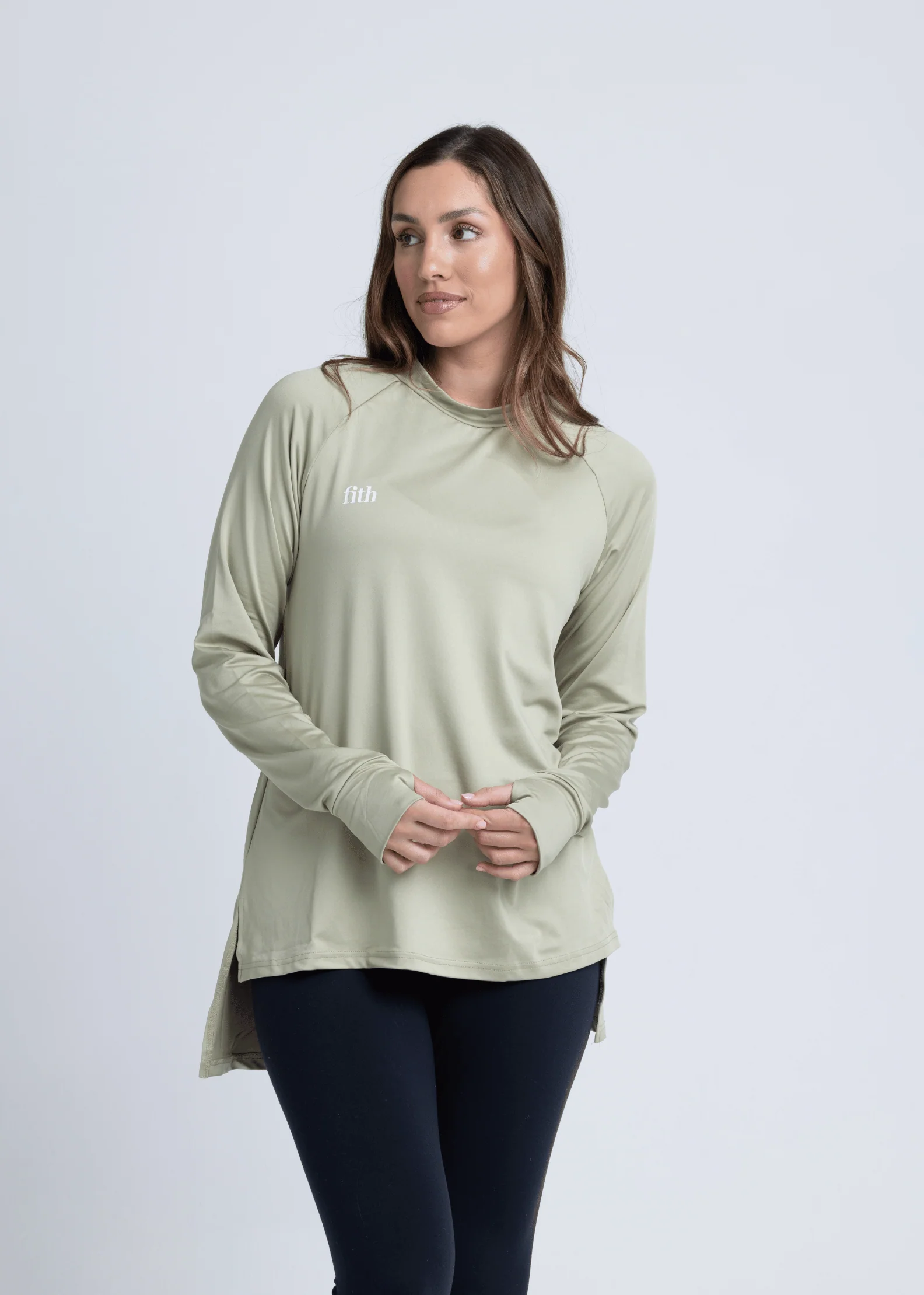 PWR Hi-Low Loose Workout Top - Image 11