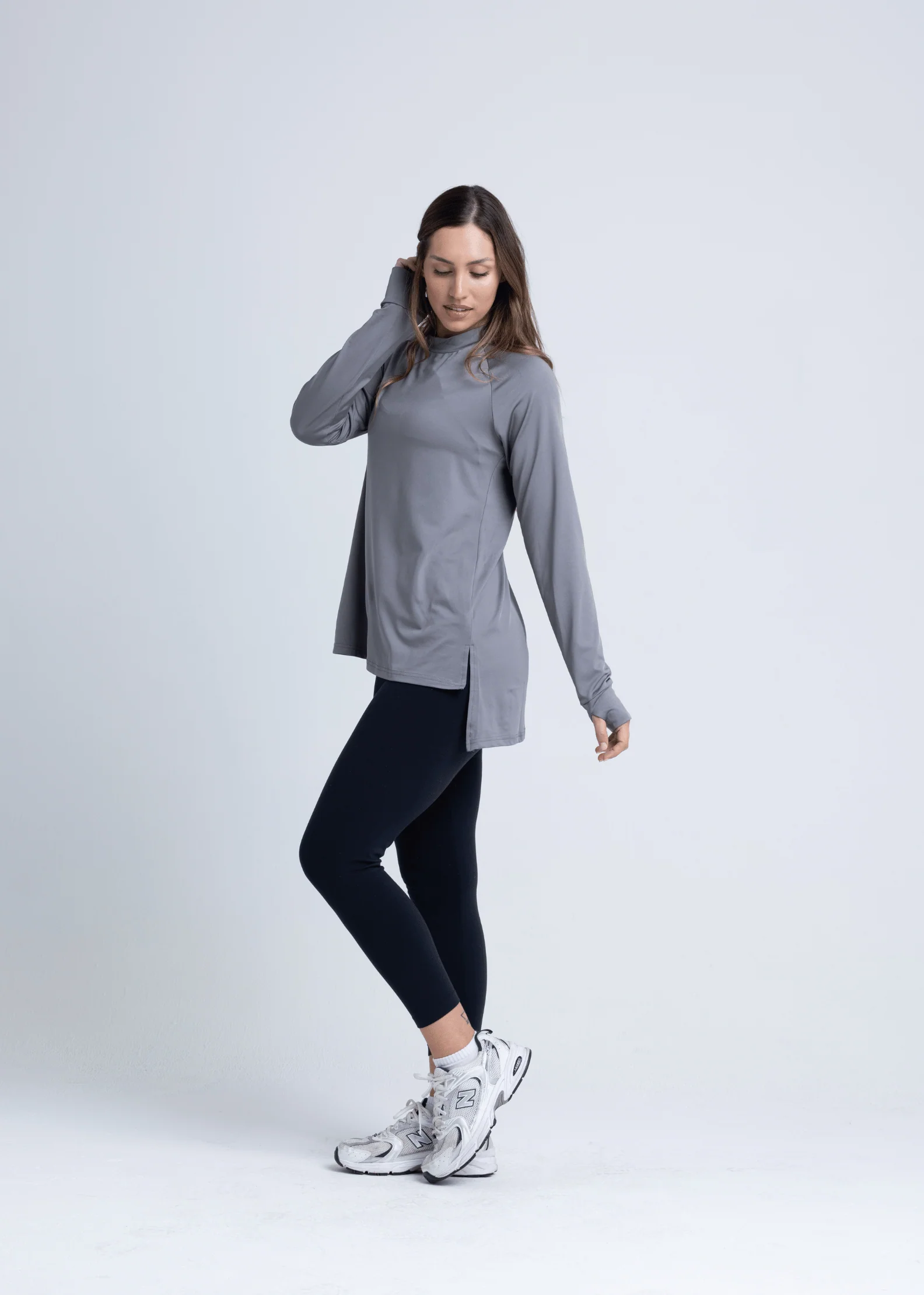 PWR Hi-Low Loose Workout Top - Image 15