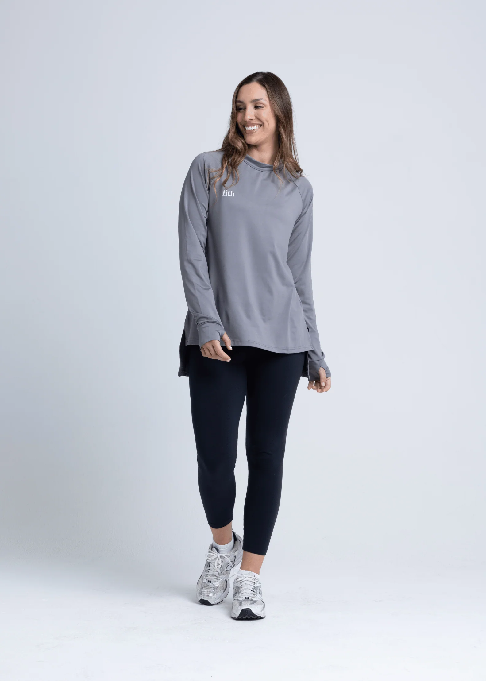 PWR Hi-Low Loose Workout Top - Image 17