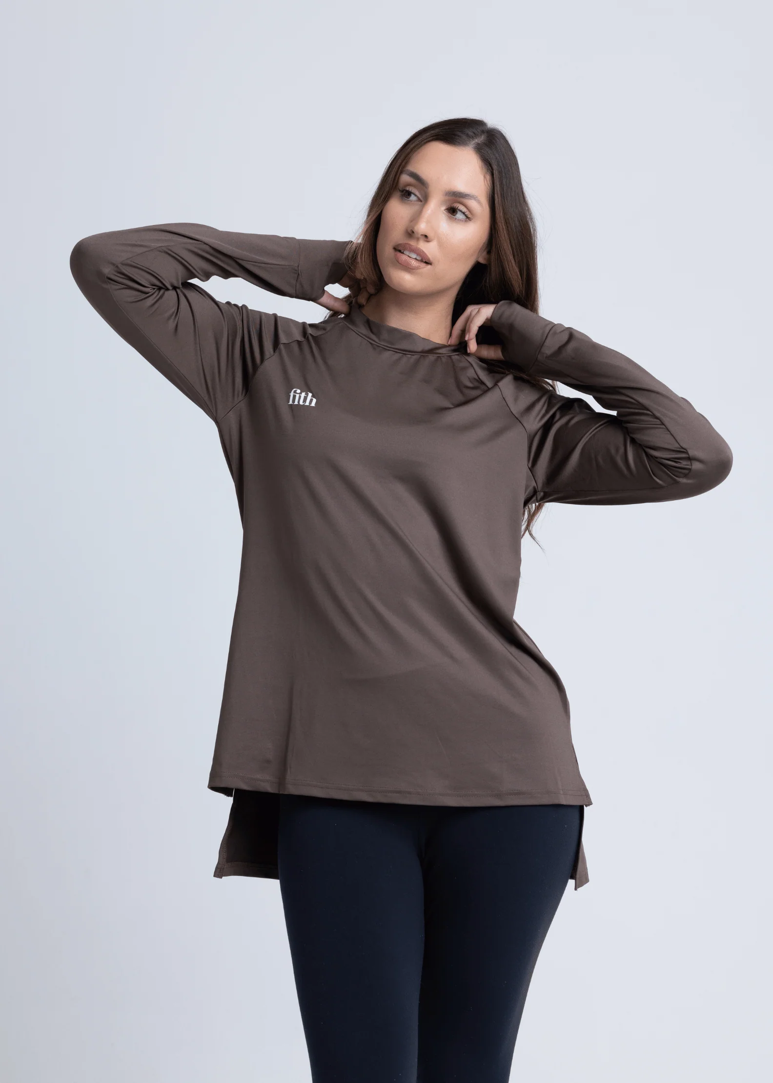 PWR Hi-Low Loose Workout Top - Image 8