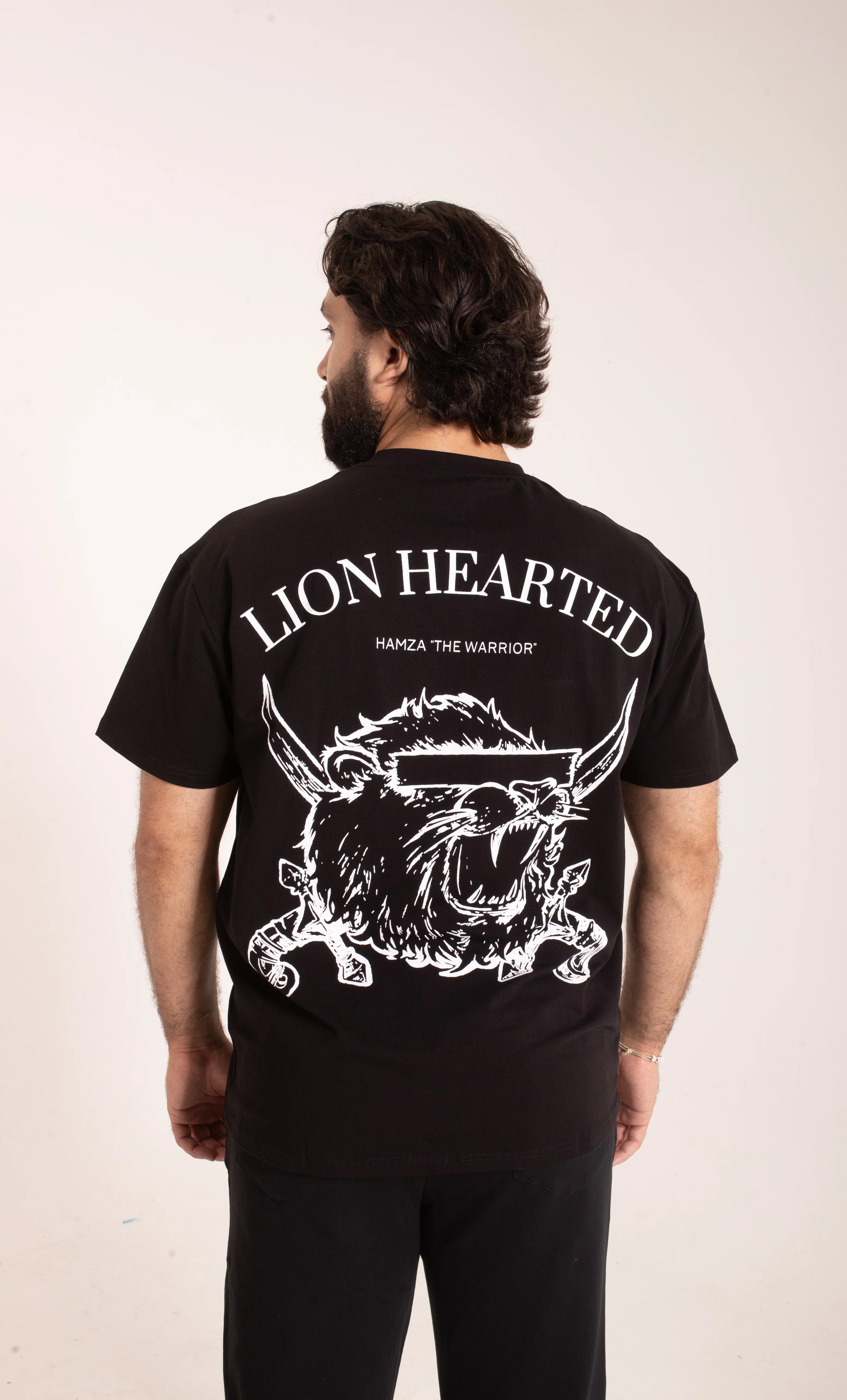 LION HEARTED - Workout Pump-Cover Up T-Shirt - Image 12