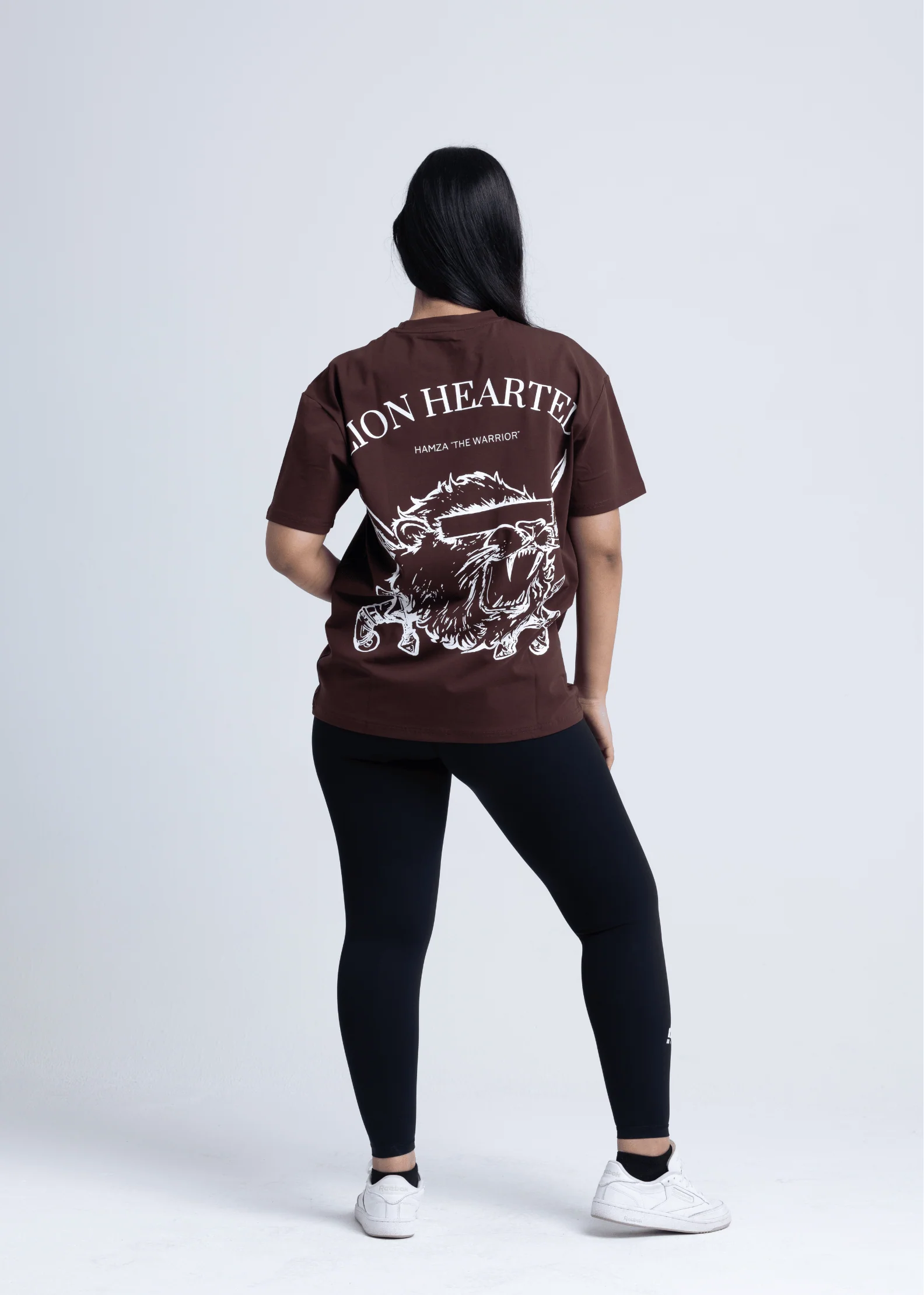 LION HEARTED - Workout Pump-Cover Up T-Shirt - Image 3