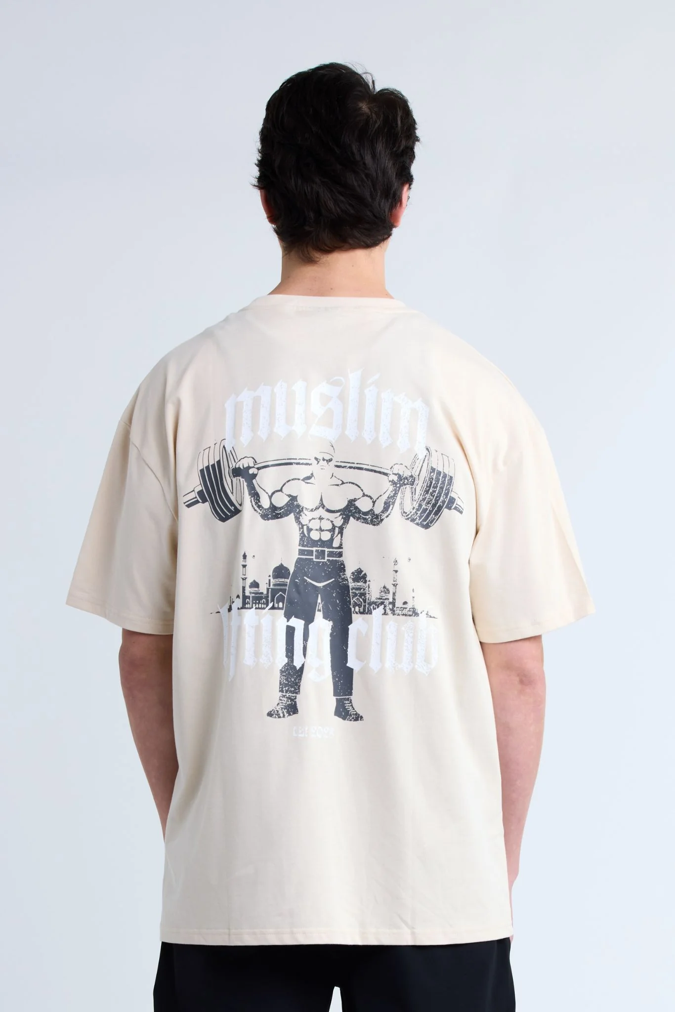 Muslim Lifting Club Oversized Tee - Image 4