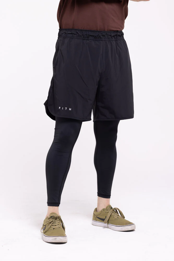REFINE - Full Length Workout Shorts - Image 4