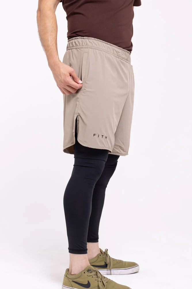 REFINE - Full Length Workout Shorts - Image 5