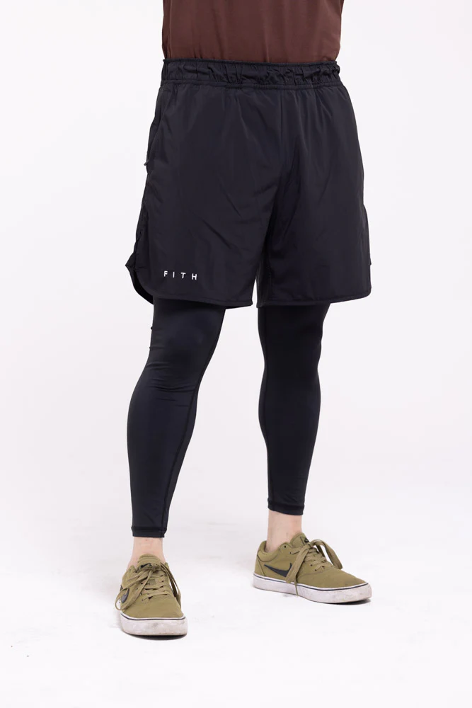REFINE - Full Length Workout Shorts - Image 7